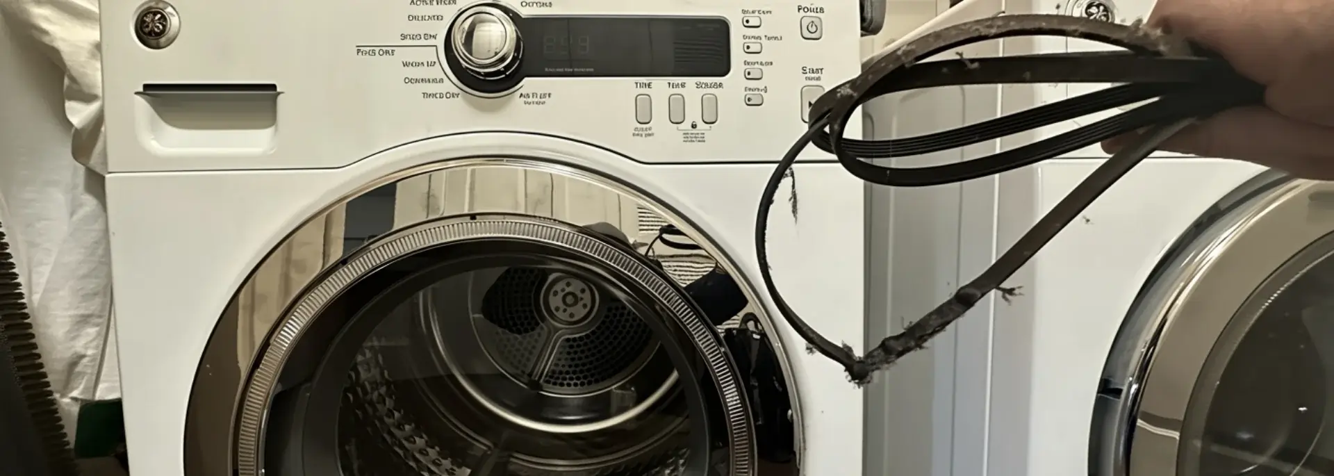 Replacing Dryer Belt - Appliance Repair Ajax