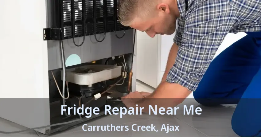 Fridge Repair Near Me Carruthers Creek, Ajax - ON