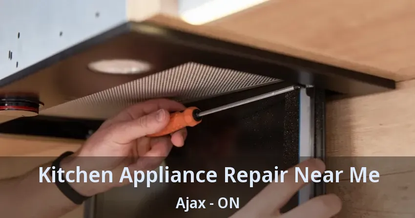Kitchen Appliance Repair Near Me Ajax - ON