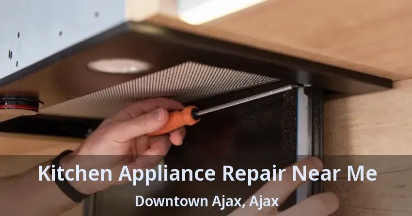 Kitchen Appliance Repair Near Me Downtown Ajax, Ajax - ON
