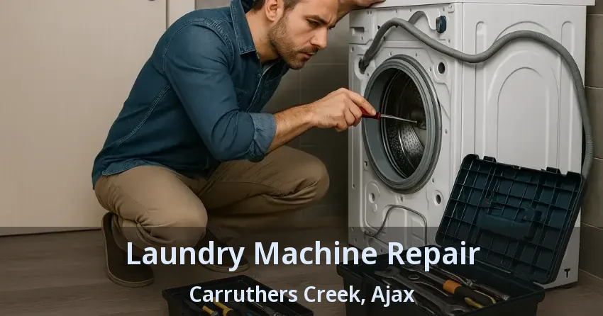 Laundry Machine Repair Carruthers Creek, Ajax - ON