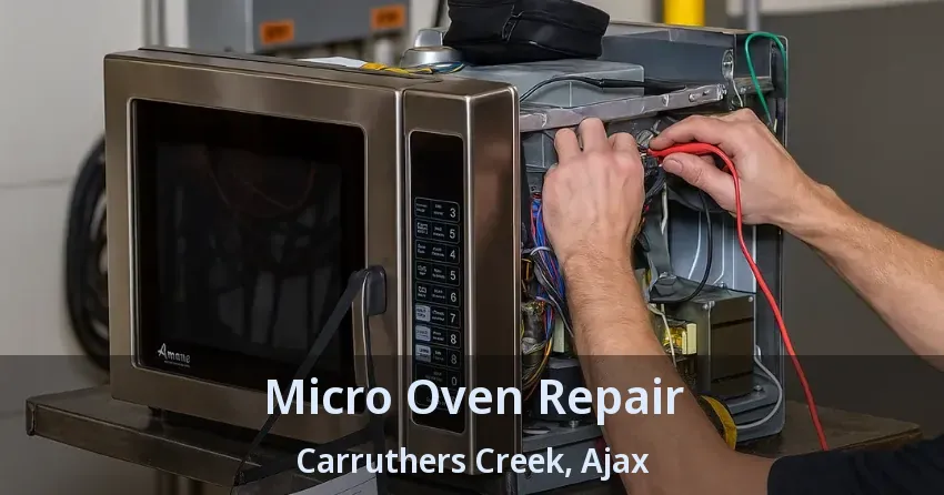 Micro Oven Repair Carruthers Creek, Ajax - ON