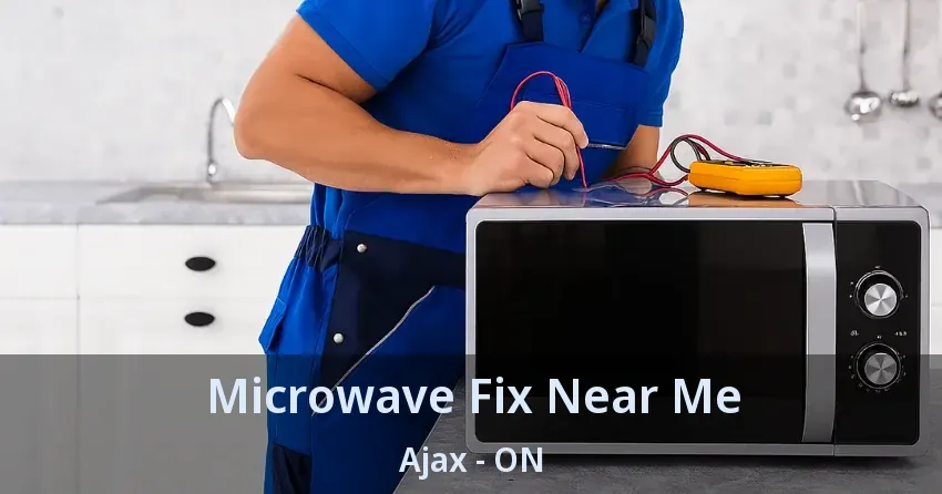 Microwave Fix Near Me Ajax - ON