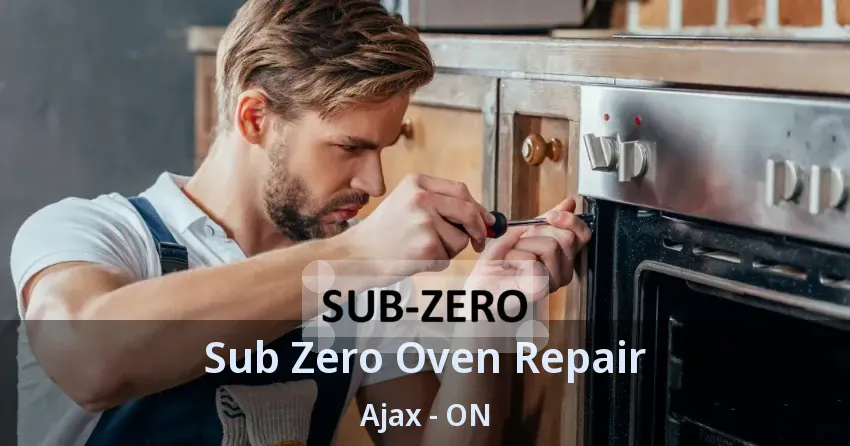 Sub Zero Oven Repair Ajax - ON