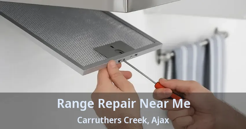Range Repair Near Me Carruthers Creek, Ajax - ON