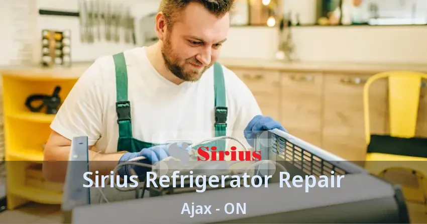 Sirius Refrigerator Repair Ajax - ON