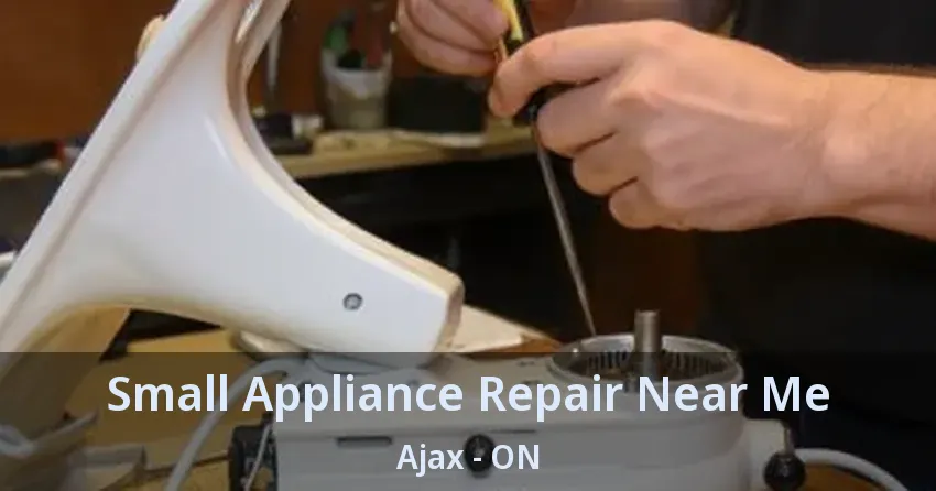 Small Appliance Repair Near Me Ajax - ON