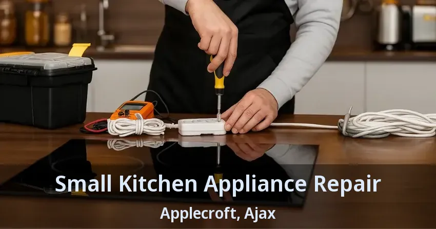 Small Kitchen Appliance Repair Applecroft, Ajax - ON