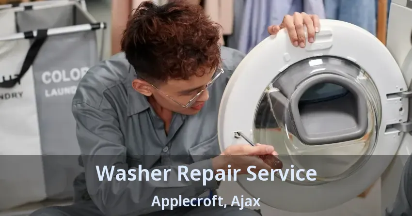 Washer Repair Service Applecroft, Ajax - ON